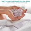 Japan Style Orthopedic Cervical Pillow 5030cm Ergonomisk nackkudde Justerbar PE -slangfylld bomullsfodral Sovkudde T200603