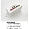 6 SZTUK Podstawowy wzór Washi Taśmy Zestaw Taśmy Rainbow Plaid Stripe Tekstura 20mm 15mm Klej Maskujący Taśma Dekoracja Naklejki Art A6019