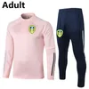 2020 2021 Leeds los hombres del fútbol chándal Establece adultos que activan los pantalones de la chaqueta del fútbol fija el juego de entrenamiento de fútbol de invierno Operando Survêtement