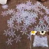 300pcs/lot Noel kar tanesi süslemeleri Tress Tatil Partisi Festivali Ev Dek Dekor1