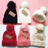 Partihandel-Winter Beanies Mössor Tjockna Mössor Stickade hattar Varma Casual Caps för män Kvinnor 6Colors DHL Shipping