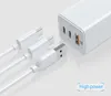 YouPin baseus gan 65w usb c carregador rápido carregador 4,0 3.0 qc4.0 qc pd3.0 pd usb-c tipo c carregador USB rápido para macbook pro iPhone samsung