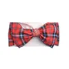 Lopard Hair Bows Baby Głowna Kwiatowe dziewczyny Drukuj opaski do włosów Nowonarodzone Plaid Love Heart Pałą