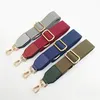 Crossbody 고품질 여성 숄더 백 스트랩 크로스 바디 레인보우 가방 액세서리 핸들 핸드백 지갑 스트랩 가방 벨트 Bandolera