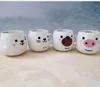 Creative ceramic Mugs animal cute expression water cup can be customized logo Lovers cups given away