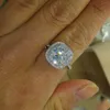 Trouwringen Dames Mode Zilveren Edelsteen Verlovingsringen Voor Vrouwen Sieraden Gesimuleerde Diamanten Ring Voor Bruiloft4418944
