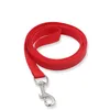 Simple Candy color Dog Leash hook Nylon walk dog Training Leashes pet dogs Supplies