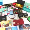 Heiße Weihnachts-Magnet-Wimpernbox, 25 mm Nerz-Wimpern-Verpackungsbox, Weihnachts-Wimpernbox, hartmagnetisch, für lange und regelmäßige Nerz-Wimpern