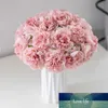 Beautiful Peony Artificial Flowers Bouquet Pink Big Silk Bloom Fake Flower Home Wedding Centerpieces Decor Living Room Bedroom