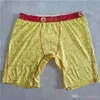 Men Boxers Nieuwe luxe mannen Boxer shorts Onderbroek Jonge zachte comfortabele mode -elastiek beroemd merkbokser ondergoed voor Men2488304