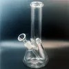 QBsomk beaker base water pipes hot selling glass bongs ice catcher thickness glass for smoking bongs With Downstem Glass Bowl