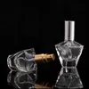 100pcs 10ml Empty Perfume Storage Bottles Glass Jars Spray Atomizer Refillable Bottle Scent Case with Travel