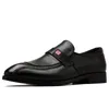 أزياء اللباس أحذية الرجال الأسود أحذية رسمية الرجال الدانتيل يصل الزفاف أكسفورد للأعمال جلد طبيعي