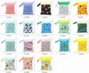 38 styles Double couche Bébé Couche Sacs Sac de rangement Nappy Portable Nappy Zipper Animal Print Poussette Sacs C4378