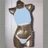 Checked Kalp Bikini Set Kadın Moda Mayo Yaz Beachwearl Mektup Baskılı Mayo Bandaj Seksi Mayo
