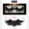 6D Mink 25mm pestañas 100% volumen Crisscross Long Pein 3D 25 mm Pestañas falsas pestañas de ojos pestañas falsas Pestañas Maquillaje Pestañas Herramientas de extensión