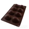 8 ovos em forma de páscoa ovos de silicone molde de cozimento pastelaria molde de chocolate pudding gelo bandeja de gelo Easter DIY sabão molde artesanato presentes