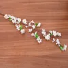 Artificial Flowers Peach Blossom Cherry Ornamental Branch Long Short Style Wedding Party Living Room Hotel Indoor Decor Flower New 2 49hr G2