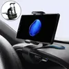 Universal Dashboard Car Phone Holder Easy Clip Mount Stand GPS Display Bracket Car Front Support Stand for iPhone Samsung Xiaomi