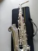 New Jupiter Model JAS-700Q Alto Saxophone Silvering Plated Musical Instruments E Flat Sax with Case Professional Free