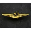 Soviet Union Badge Aeroflot Russian Airlines Brooches USSR Russian Fleet National Aviation Civil Metal Collar Pin 2010091693520