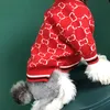 Suéter de perro Chaqueta suave Mascota Pug Clásico Traje casual Traje Moda Chihuahua Cardigan Suéter de punto para perros pequeños Bulldog 201127
