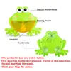 Bubble Frogs Baby Bath Toy Bubble Maker Pool Swimming Bathtub Soap Machine Toys for Children Kids With Music Water Toys LJ201019