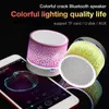 Haut-parleur Bluetooth sans fil A9 Lumière colorée Petit son de fissure Haut-parleurs Audio Téléphone portable Mini Subwoofer Support TF Carte U Disk8452608