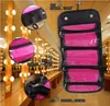 Traveling Hanging Cosmetic Bag Women Zipper Case Letter Make Up Makeup Bags Necessaries Storage Organizer Toilet Bag Free Shipping