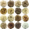 Synthetic Bun Extensions Curly Messy Elastic Hair Scrunchies Elegant Chignons Piece For Women And Children