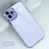 Luxe Armor Crystal Mobile Phone Cases Defender Cover voor iPhone 11 PRO MAX XR XS X 6 7 8 Plus Shockproof Dirt-resistent Snoep Solid Color Shell