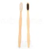 Brosse à dents en bambou naturel jetable, poils souples d'hôtel, Fiber écologique naturelle, manche en bois, brosse à dents pour adultes