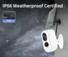 Wi-Fi IP-камера 4G Tuya Охранная камера с солнечной панелью сети Низкий аккумулятор CCTV-камеры Baby Monitor 3 миллиона пикселей