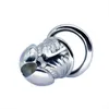 Nxy Chastity Device New Style Lock Male Short Penis Metal Cb with Screw to Dick Steel Rings Erotic Sexual Shop 12213281078