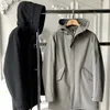 High quality leisure Men's Trench Coats Close fitting windproof Long outerwear Slim fashion brand jacket European and American trends