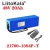 Liitokalaオリジナルブランド新しい48V 20Ah電動自転車電池パック48V 10000W高出力XT60プラグ