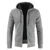 FGKKS Marca Hombres Suéteres con capucha Abrigo Hombres de alta calidad Suéter de moda Invierno Nueva flor Fleece Grueso Suéteres casuales Masculino 201118