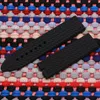 Neues Gurt modische Harzgummi -Silikon -Reifen -Reifenmuster Sondergröße 23 mm wasserdicht weich für Männer039s Uhr Band1309580