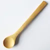 Wooden Spoon Ecofriendly Japan Tableware Bamboo Scoop Coffee Honey Tea Spoon Stirrer DH5866