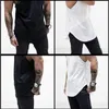 Marca Palestre Abbigliamento Fitness Uomo Top con cappuccio Mens Bodybuilding Stringers Canotte allenamento Canotta Camicia senza maniche Y201015