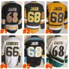 Vintage Retro Hockey 68 Jaromir Jagr Jersey 66 Lemieux 35 Tom Barrasso Paul Coffey Bryan Trottier Joe Mullen Mark Recchi Larry Murphy 87 Sidney Crosby 71 Evgeni