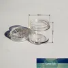 5 stks * 10g Clear Round Strong Fles Jars Pot Container Lege Cosmetische Plastic Sample Container voor Nail Art Storage.