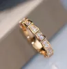 Luxuriöser hochwertiger Punk-Ring mit Diamant in 18 Karat Roségold plattiert und platinfarben für Damen, Hochzeitsschmuck, Geschenk 8155058