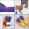 Decoratieve bloemen kransen feestelijke feestartikelen home tuin natuurlijke gedroogde bloemboeket lavendel voor decoratie accessoires sachet gift