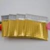 100pcs/ LOT manufacturer direct selling golden aluminized film foam shockproof bubble envelope bag clothing compound bubble express bag pack