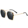 Polarized Sunglasses Female Hollow Square Large Frame Sun Glasses Lenses Driving Eyewear For Women UV4001