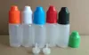 Snabb frakt Soft Style Needle Bottle 5/10/15/20/30/50 ml Plastisk dropparflaskor Barn Proof Caps LDPE E CIG E JLLGSJ FFSHOP2001