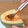 Fruit Gereedschap Kokosnoot Schraper Vlees Removal Mes Roestvrijstalen Groente Grater Slicer Fish Scaler Planer Fruit Peeler XBJK2203