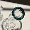 7.5 inch rokende pijp schattig water bubbler buizen groen glas bongen percolator dikke gebogen nekglas bong tuig in waterpijp met 14mm mannelijke gewrichts heldere kom voor skorkers cadeau