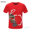 Designer mens t-shirt Crânio Crânio Cristal T-shirt Verão Básico Sólido Impressão Carta Bear Skate Casual Punk tops Camisetas Moda Luxo Roupas4